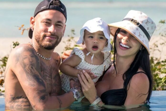 Neymar, Mavie e Bruna Biancardi