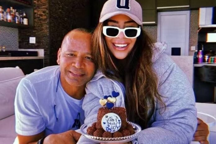 Neymar Pai e Rafaella Santos