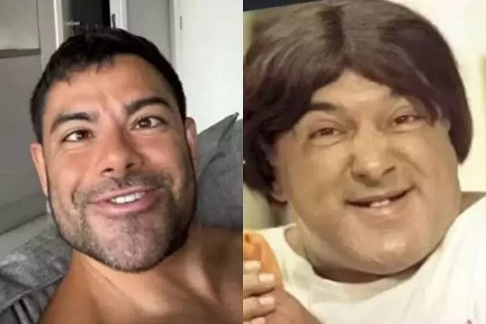 Pedro Andrade é comparado a Zacarias. (Foto: reprodução/Instagram)