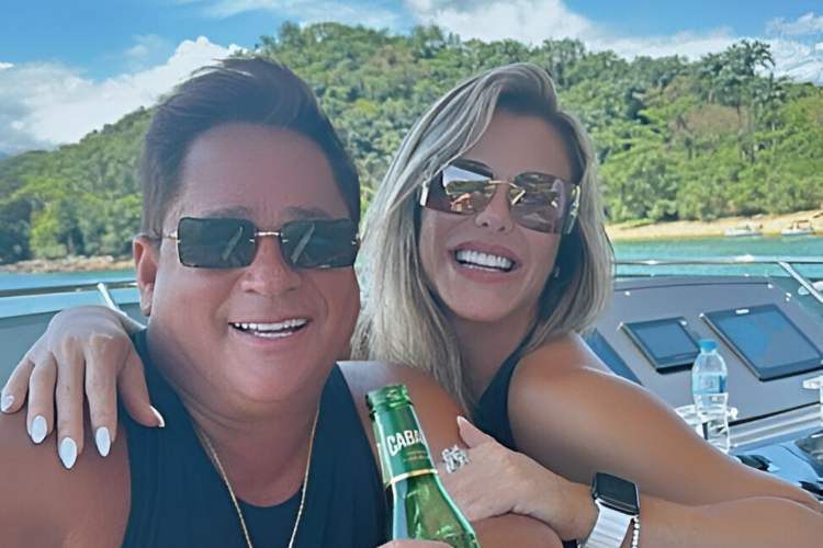 Poliana Rocha compartilha clique raro e memorável ao lado do Leonardo: “Meus 20 e poucos aninhos”