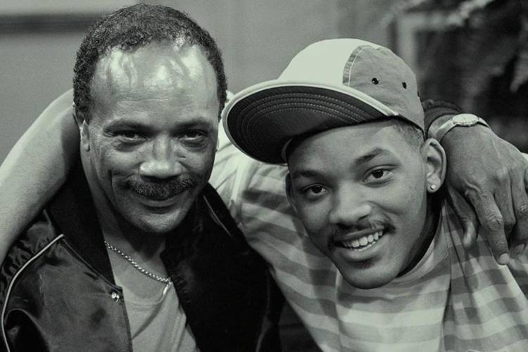 Quincy Jones e Will Smith. (Foto: reprodução/IMDB)