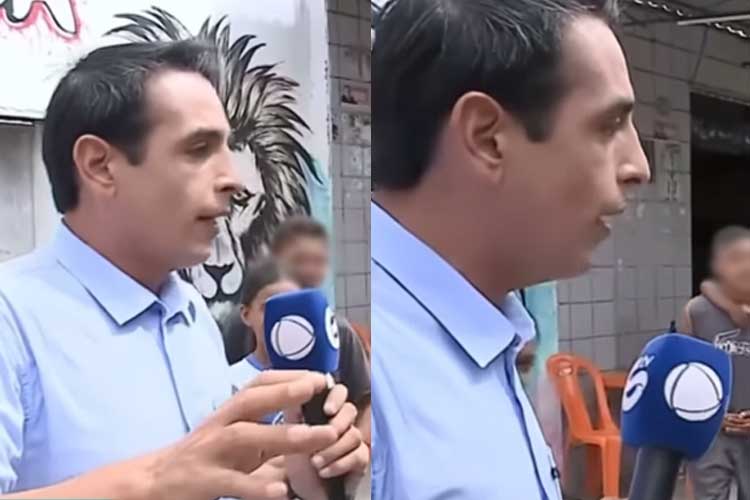 Repórter pergunta se entrevistada está grávida, mas se surpreende com a resposta