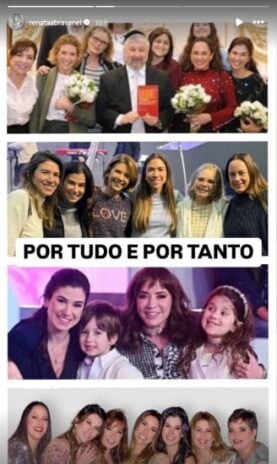 Renata Abravanel, a mãe e as irmãs (Reprodução: Instagram)