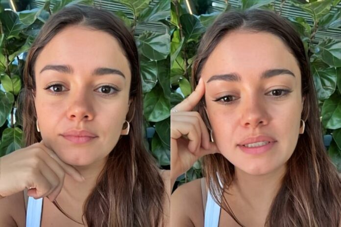 Sophie Charlotte gravou um vídeo fazendo o relato (Reprodução: Instagram)