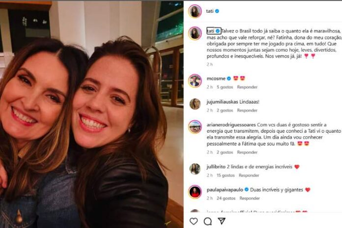 Tati Machado e Fatima