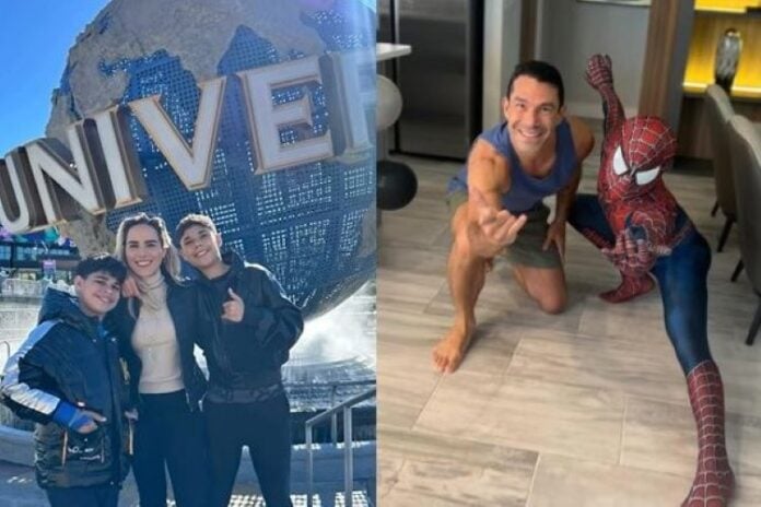 Wanessa e Marcus curtem férias