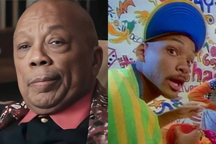 Quincy Jones ajudou Will Smith a estrelar Um Maluco no Pedaço. (Foto: reprodução/Instagram/NBC)