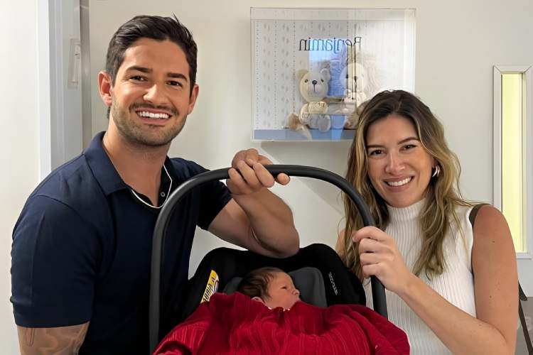 Alexandre Pato e Rebeca Abravanel (Eeprodução: Instagram)