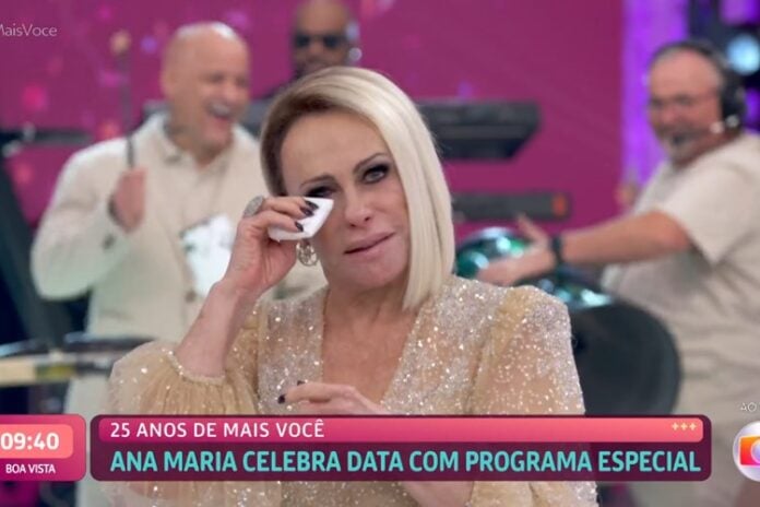 Ana Maria Braga no Mais Você de 25 anos - Foto: TV Globo