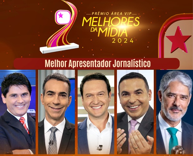 Categoria Melhor Apresentador Jornalística - 2024