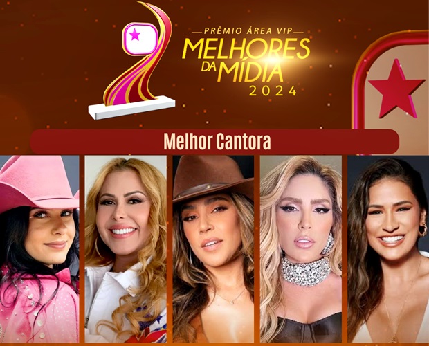 Categoria Melhor Cantora - 2024