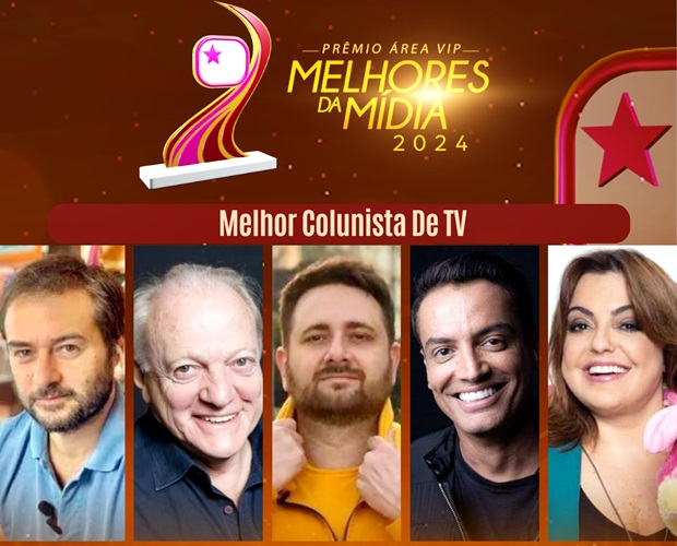 Categoria Melhor Colunista de TV - 2024