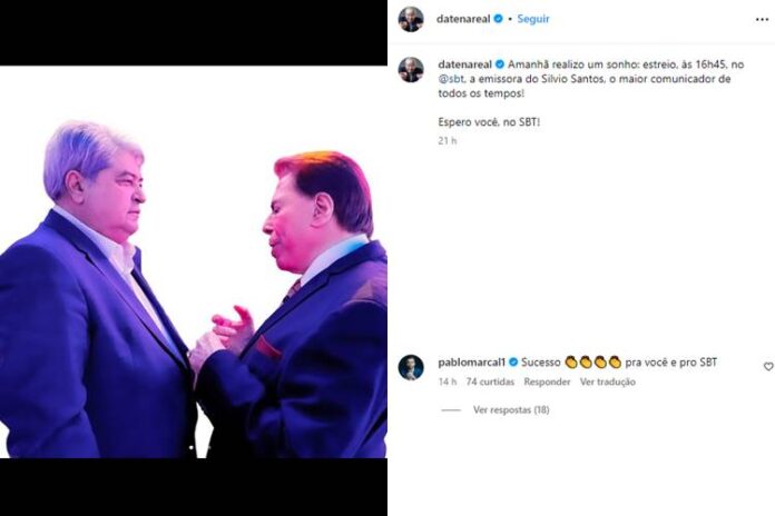 Comentário de Pablo Marçal. (Foto: reprodução/Instagram)