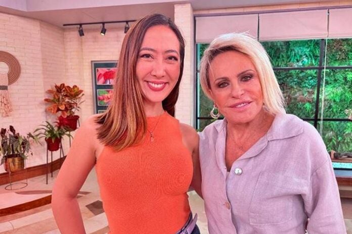 Ju Massaoka e Ana Maria Braga