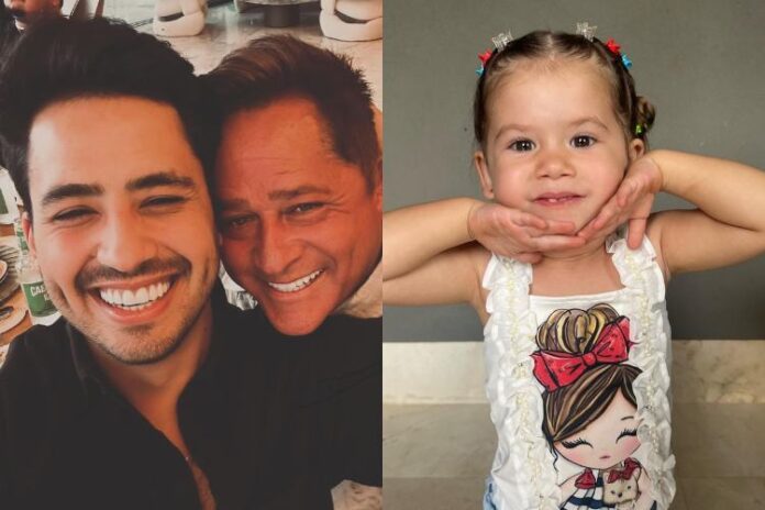 Matheus Vargas, Leonardo e Maria Alice (Reprodução: Instagram)