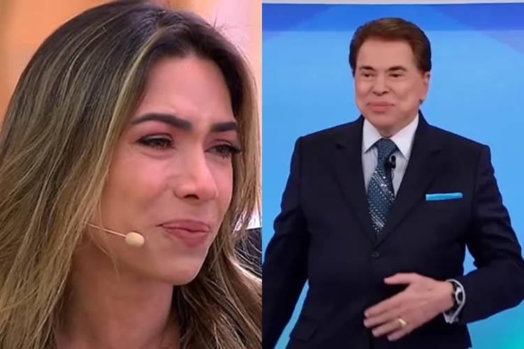 Patrícia Abravanel e Silvio Santos. (Foto: reprodução/SBT)