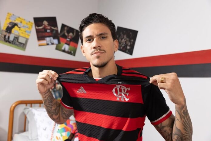 Pedro, jogador do Flamengo