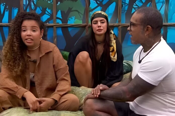 Pitel, Fernanda e Rodriguinho no BBB24