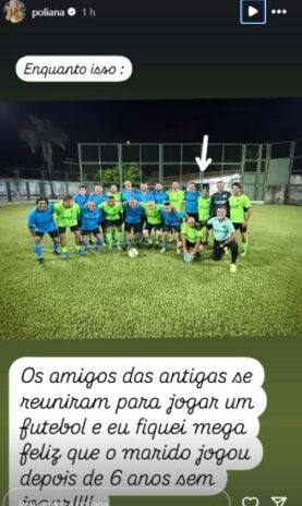 Poliana Rocha anuncia volta de Leonardo aos campos (Reprodução: Instagram)