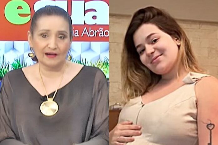 Sonia Abrão defendendo a Viih Tube ao vivo (Reprodução: RedeTV/Instagram)