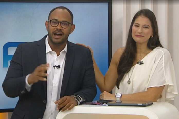 Vanderson Nascimento e Jéssica Senra (Reprodução/TV Bahia)