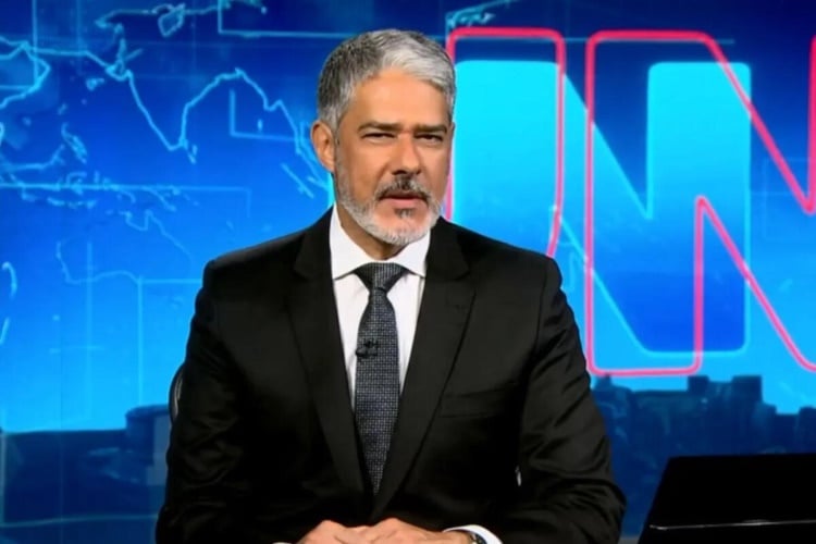 William Bonner no Jornal Nacional