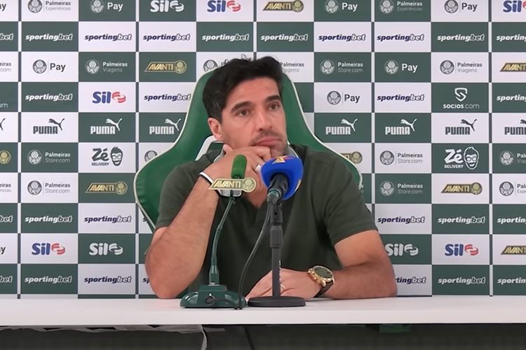 Abel Ferreira, treinador do Palmeiras - Foto: Coletiva/YouTube