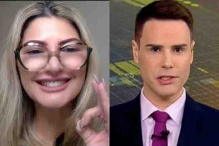 Antonia Fontenelle e Luiz Bacci (Montagem/Área VIP/Na Lata/Record)