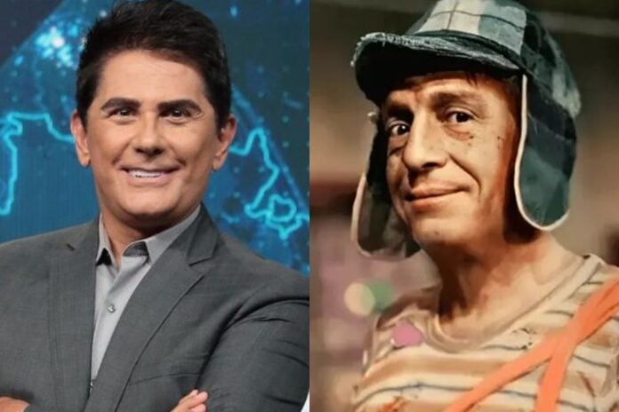 César Filho e Chaves - Foto: SBT/Televisa