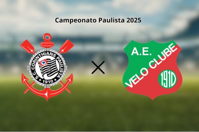 Corinthians x Velo Clube pelo Paulistão 2025 - Foto: Reprodução