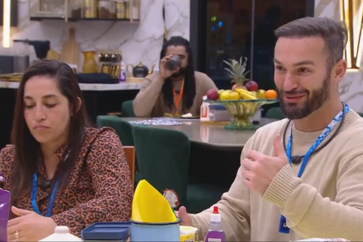 Daniele e Diego Hypólito no BBB25