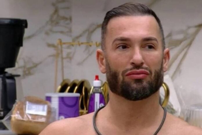 Diego Hypolito no BBB25. (Foto: reprodução/Globo)