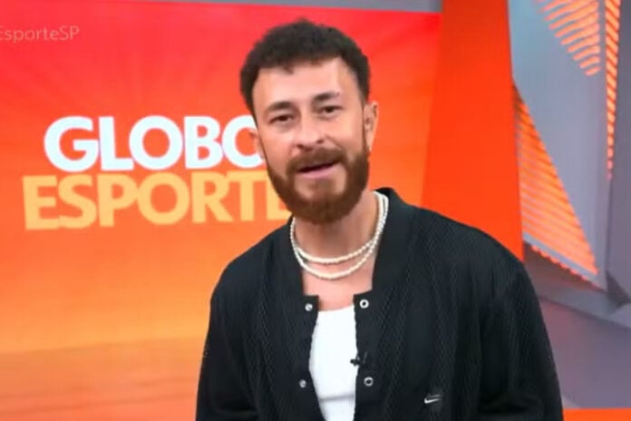 Fred Bruno no Globo Esporte SP (Reprodução/Globo)