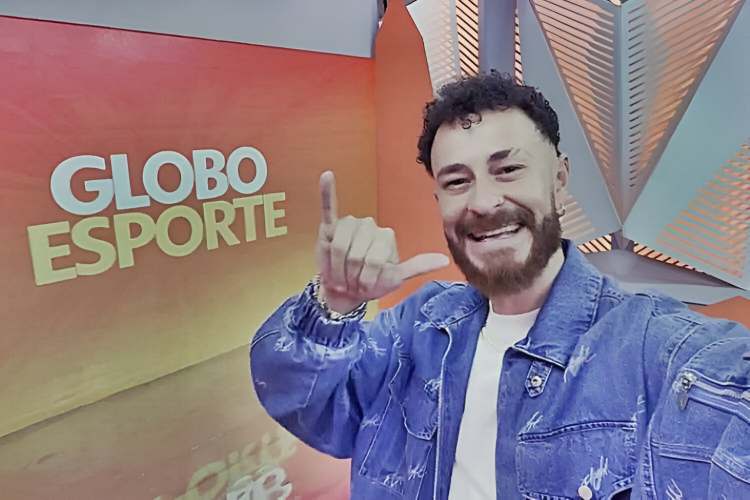 Fred Bruno foi anunciado pela Globo como apresentador do esportivo no mês passado (Reprodução: TV Globo/GE)