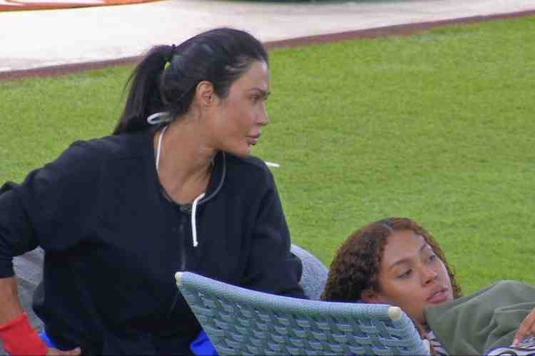 Gracyanne Barbosa e Giovanna no BBB25 (Reprodução/Globo)