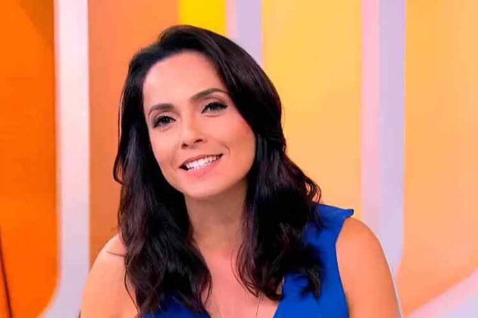 Izabella Camargo é ex-apresentadora dos telejornais da TV Globo (Reprodução: TV Globo)