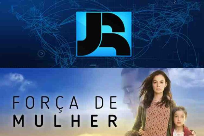 Logo Jornal da Record e Força de Mulher (Montagem/Área VIP/Record)