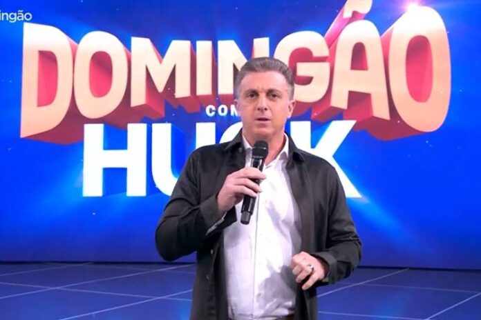 Luciano Huck no Domingão. (Foto: reprodução/Globo)