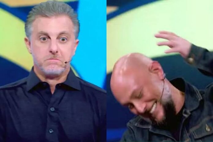 Luciano Huck no Quem Quer Ser um Milionário. (Foto: reprodução/Globo)