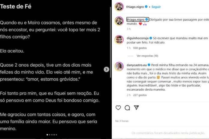 O post de Thiago Nigro (Reprodução: Instagram)