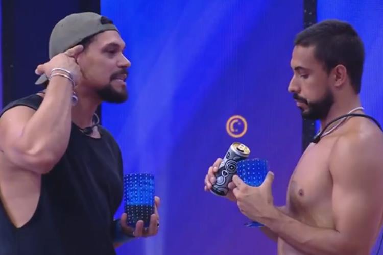 Vinícius e Maike no BBB25. (Foto: reprodução/BBB)