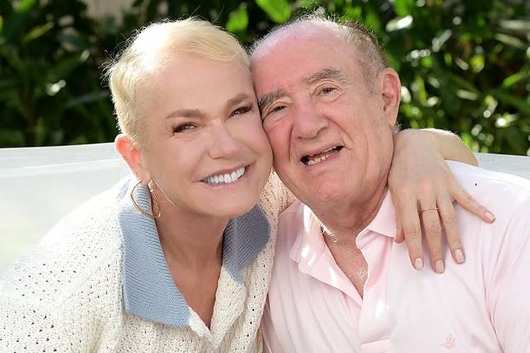 Xuxa e Renato Aragão. (Foto: reprodução/Instagram/Blad Meneghel)