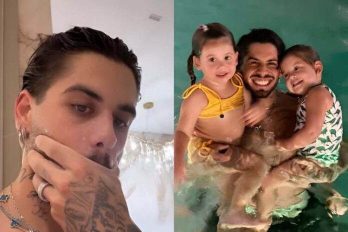 Zé Felipe, Maria Alice e Maria Flor (Reprodução: Instagram)