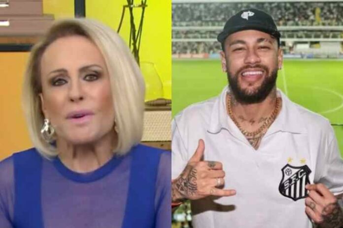 Ana Maria Braga e Neymar (Reprodução: TV Globo/Instagram)