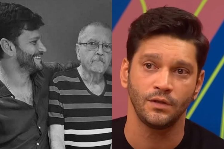 Armando Babaioff usou as redes sociais para comunicar e lamentar a morte do pai, que também se chamava Armando (Reprodução: Instagram/TV Brasil)