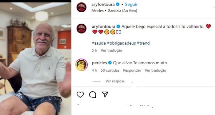 Ary Fontoura em publicação