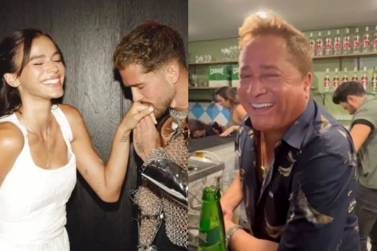 Bruna Marquezine, João Guilherme e Leonardo