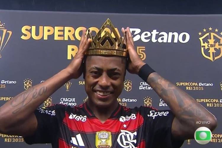 Bruno Henrique, jogador do Flamengo