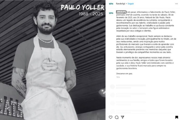 O comunicado feito pela Flandoli Gestão de Talentos (Reprodução: Instagram)