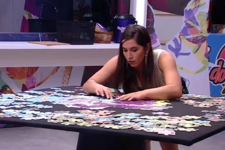 Daniele Hypolito no BBB25. (Foto: reprodução/Globo)